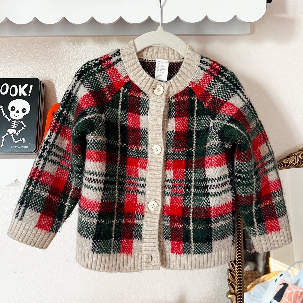 H&M Holiday Cardigan